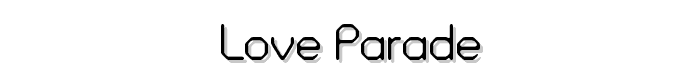 Love Parade font